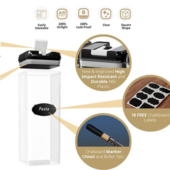 NEW!Premium Cute Air Tight Food Storage Containers - Picture 2 of 6